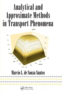 Analytical and Approximate Methods in Transport Phenomena_cover