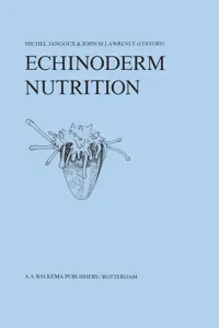 Echinoderm Nutrition_cover