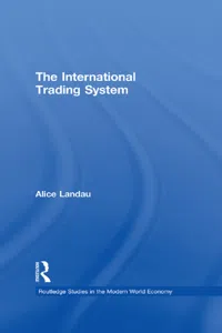 The International Trading System_cover