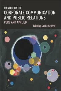 A Handbook of Corporate Communication and Public Relations_cover