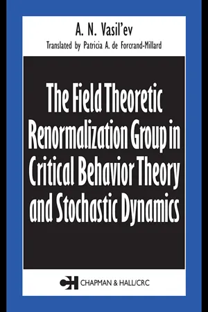 The Field Theoretic Renormalization Group in Critical Behavior Theory and Stochastic Dynamics