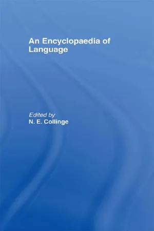 An Encyclopedia of Language