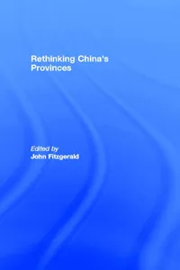 Rethinking China's Provinces_cover