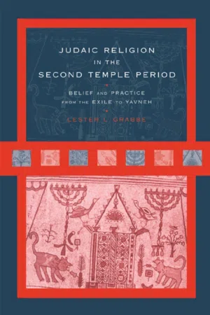 Judaic Religion in the Second Temple Period