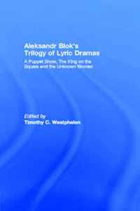 Aleksandr Blok's Trilogy of Lyric Dramas_cover