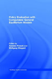 Policy Evaluation with Computable General Equilibrium Models_cover