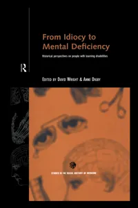 From Idiocy to Mental Deficiency_cover