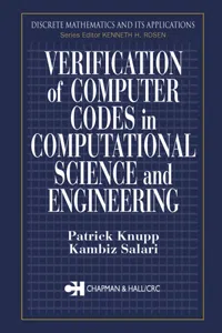 Verification of Computer Codes in Computational Science and Engineering_cover
