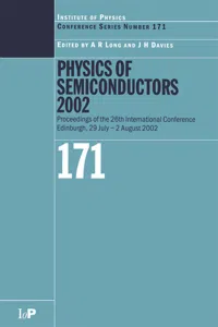 Physics of Semiconductors 2002_cover
