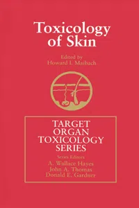 Toxicology of Skin_cover