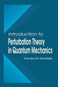 Introduction to Perturbation Theory in Quantum Mechanics_cover