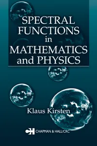 Spectral Functions in Mathematics and Physics_cover