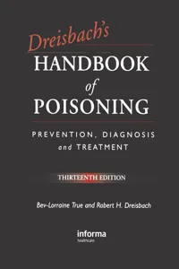 Dreisbach's Handbook of Poisoning_cover