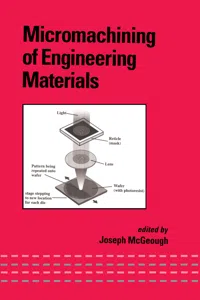 Micromachining of Engineering Materials_cover