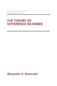 The Theory of Difference Schemes_cover