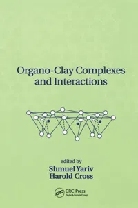 Organo-Clay Complexes and Interactions_cover