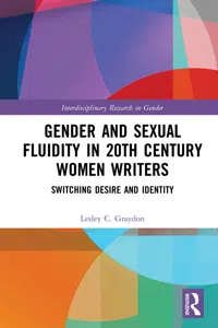 Gender and Sexual Fluidity in 20th Century Women Writers_cover