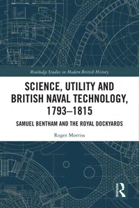 Science, Utility and British Naval Technology, 1793–1815_cover