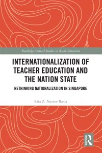 Internationalization of Teacher Education and the Nation State_cover