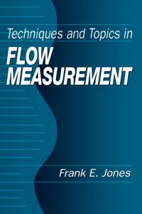 Techniques and Topics in Flow Measurement_cover