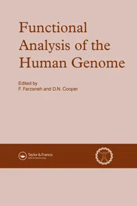 Functional Analysis of the Human Genome_cover