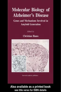 Molecular Biology of Alzheimer's Disease_cover