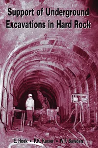 Support of Underground Excavations in Hard Rock_cover