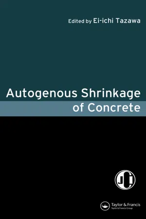 Autogenous Shrinkage of Concrete