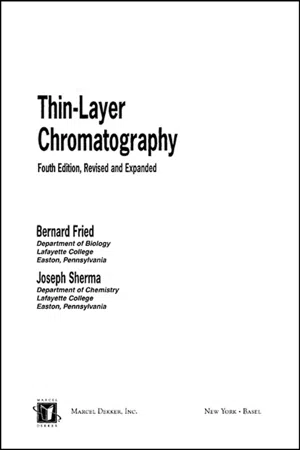 Thin-Layer Chromatography, Revised And Expanded