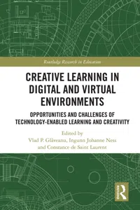 Creative Learning in Digital and Virtual Environments_cover