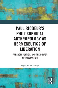 Paul Ricoeur's Philosophical Anthropology as Hermeneutics of Liberation_cover