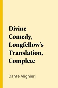 Divine Comedy, Longfellow's Translation, Complete_cover