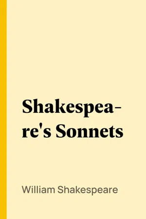 Shakespeare's Sonnets