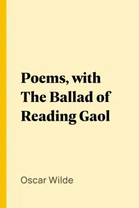 Poems, with The Ballad of Reading Gaol_cover