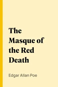 The Masque of the Red Death_cover