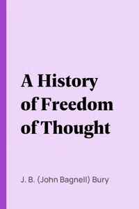 A History of Freedom of Thought_cover