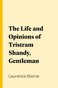 The Life and Opinions of Tristram Shandy, Gentleman_cover