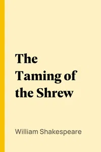 The Taming of the Shrew_cover