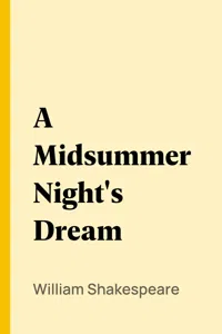 A Midsummer Night's Dream_cover