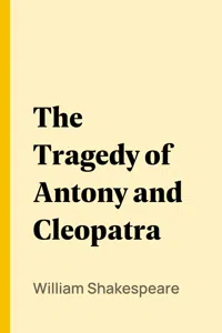 The Tragedy of Antony and Cleopatra_cover