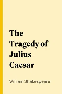 The Tragedy of Julius Caesar_cover