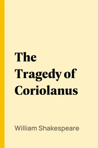 The Tragedy of Coriolanus_cover