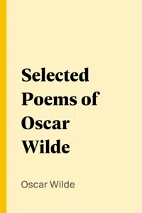 Selected Poems of Oscar Wilde_cover