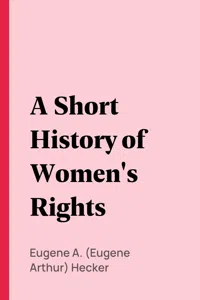 A Short History of Women's Rights_cover