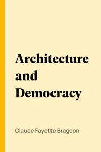 Architecture and Democracy_cover