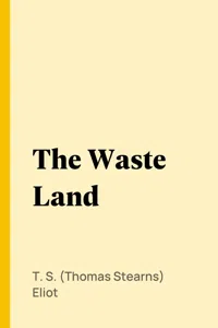 The Waste Land_cover