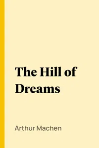 The Hill of Dreams_cover