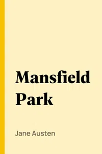 Mansfield Park_cover