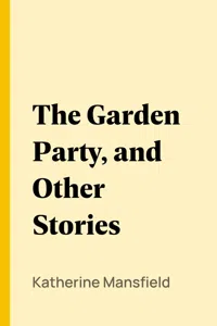 The Garden Party, and Other Stories_cover