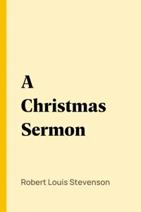 A Christmas Sermon_cover